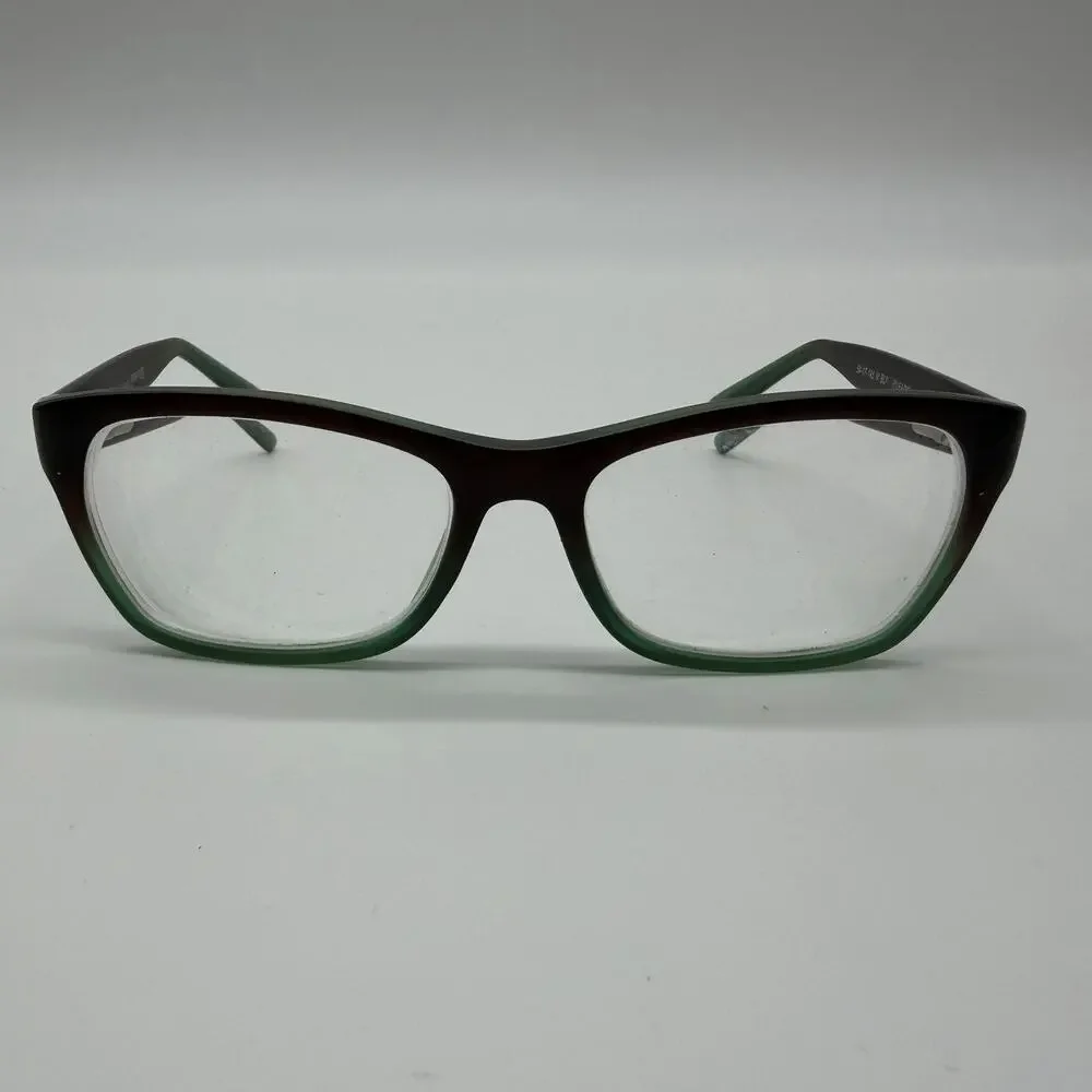 Enhance 4098 Eyeglasses Womens 54-17-145 Black Green Fade Optical Frames Only